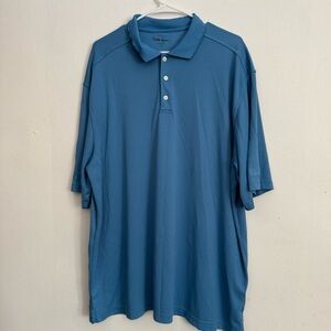 Walter Hagen Blue Polo Shirt Men’s Size XXL Golf Pullover Office Grandpa-core